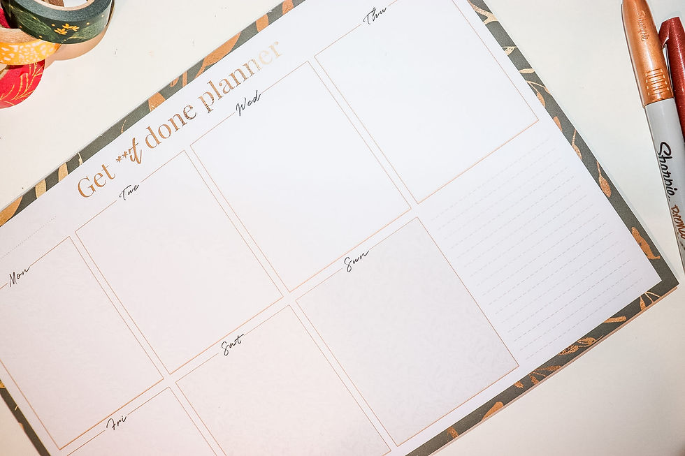 Thumbnail: Get *it done weekly planner (A4)
