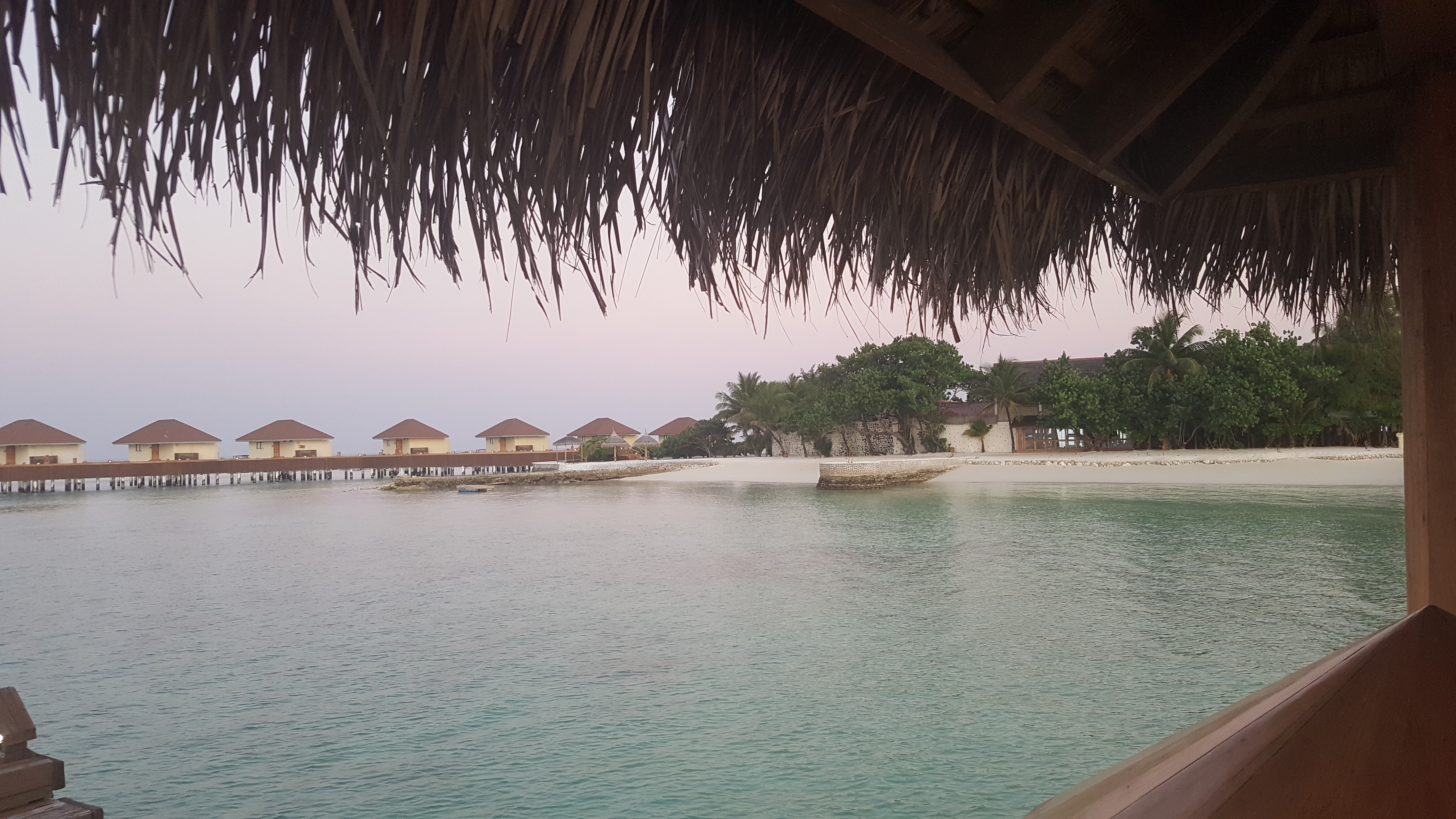over water