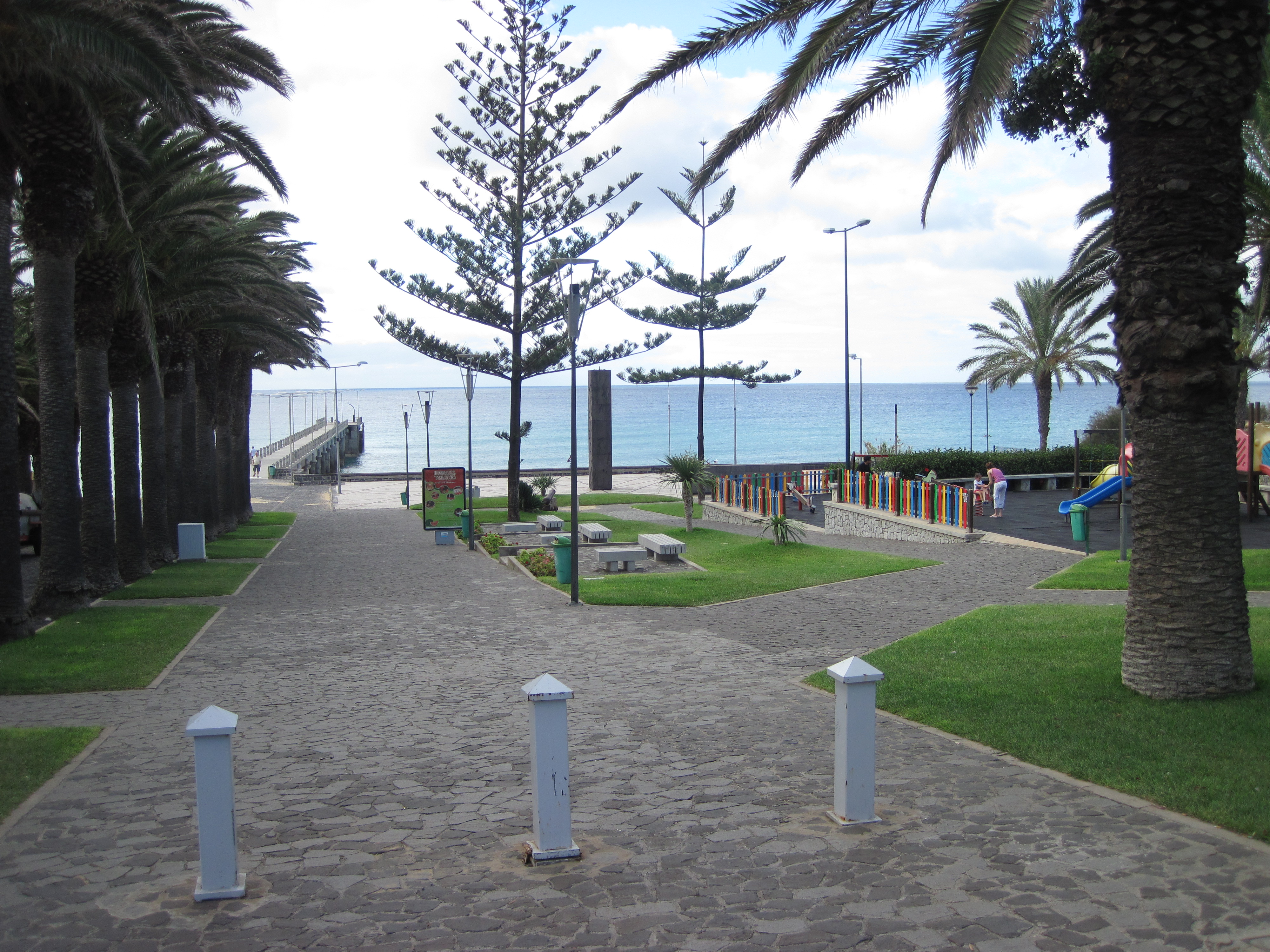 porto santo lungo mare