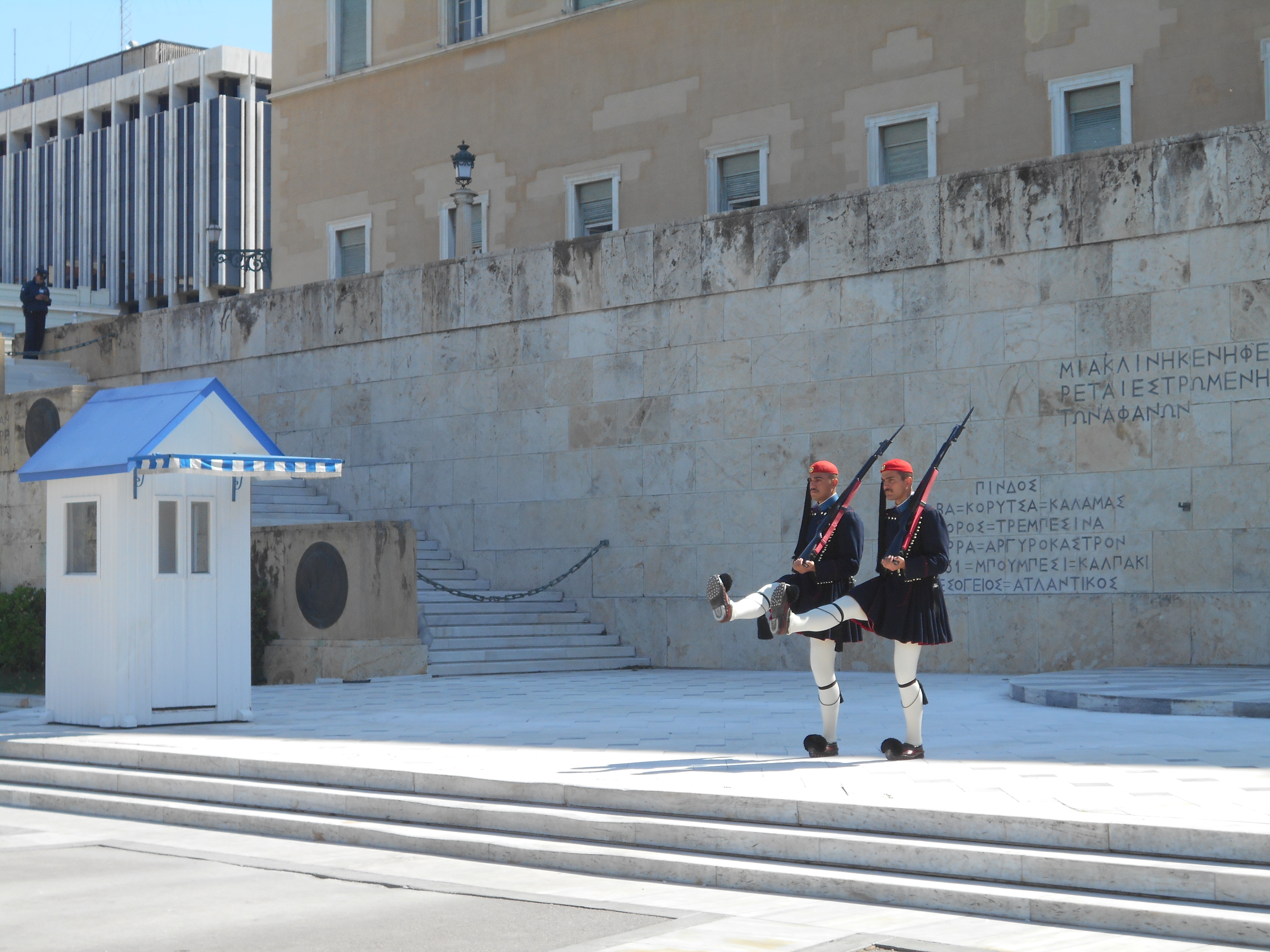 Piazza Sintagma, il Parlamento