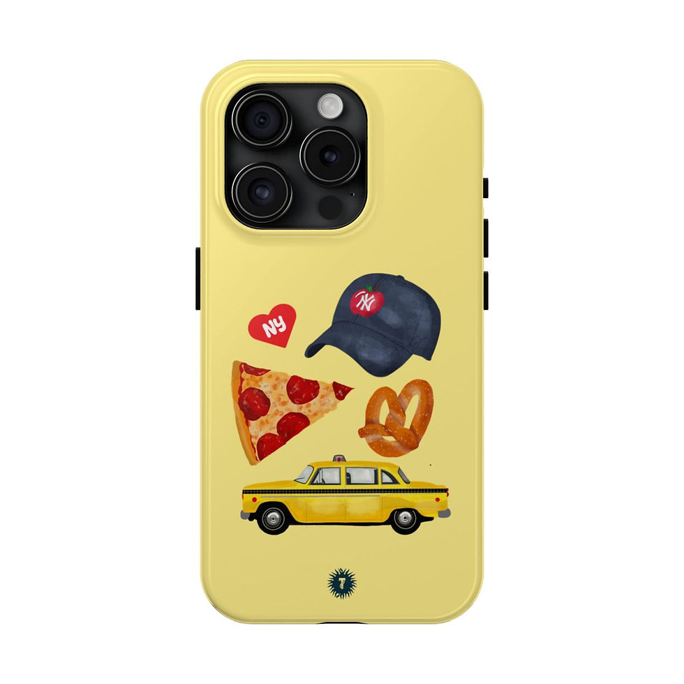 Thumbnail: Butter Yellow NY Starter Pack Phone Case