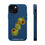 Thumbnail: Pale Blue Olive Painting Magsafe Phone Case