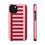 Thumbnail: Red and Pink Geometric Magsafe Case
