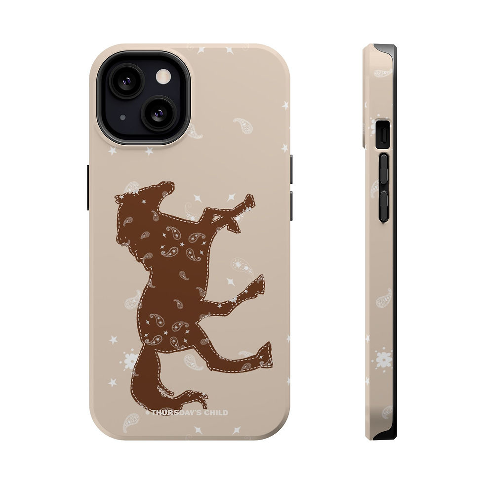 Thumbnail: Cream Bandana Horse MagSafe Case