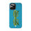 Thumbnail: Turquoise Green Sunnies Painting Phone Case