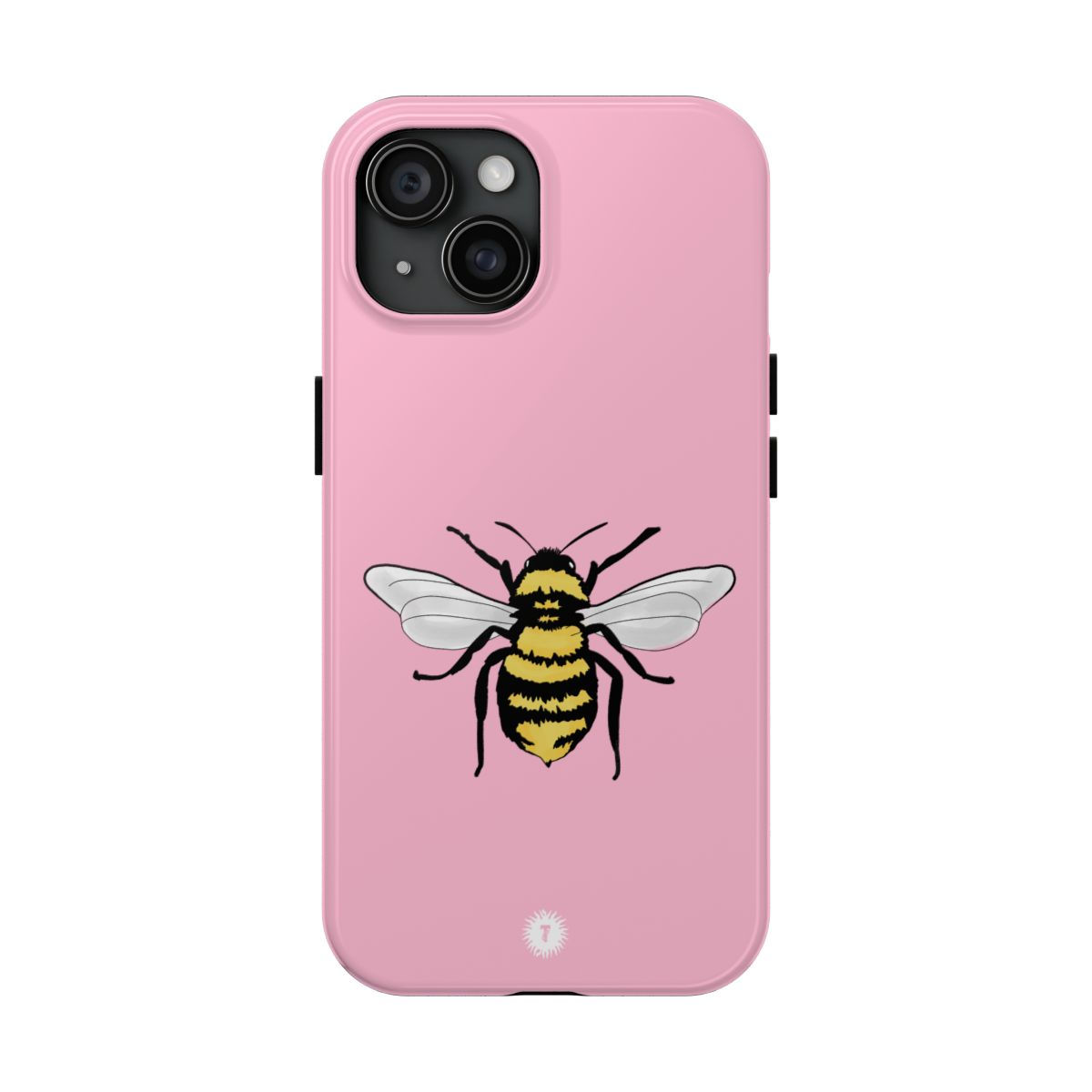 Light Pink Bumble Bee Phone Case