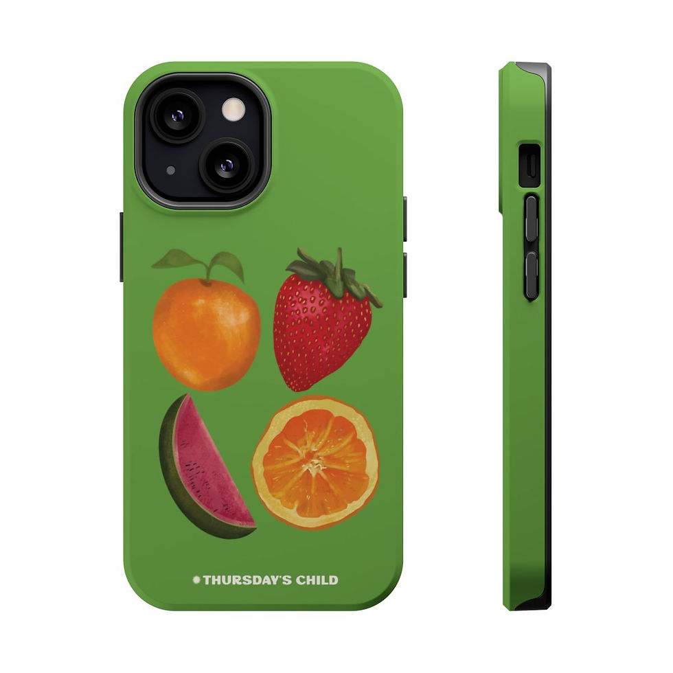Thumbnail: Line Fruity Fab 4 Painting Case - Matte, MagSafe