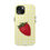 Thumbnail: Butter Yellow Plaid Strawberry Painting Phone Case