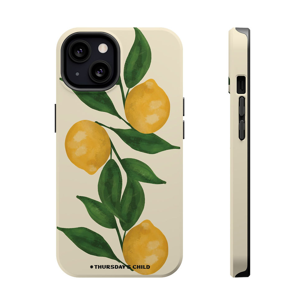 Thumbnail: Cream Lemons MagSafe Case 