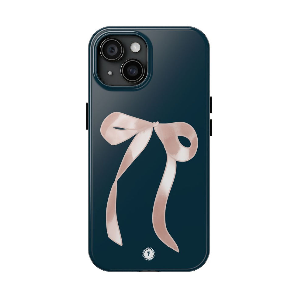 Thumbnail: Navy Cutie Bow Phone Case