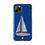 Thumbnail: Blue Sailboat Painting Phone Case
