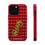 Thumbnail: Plaid Holiday Olives Magsafe Phone Case