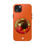 Thumbnail: Red Orange Disco Ball Phone Case