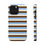 Thumbnail: Light Blue, Oat, + Chocolate Stripes Magsafe Case