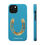 Thumbnail: Turquoise Lucky You Horseshoe Painting Case - Matte, MagSafe