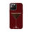 Thumbnail: Dark Red Espresso Martini Painting Phone Case