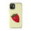 Thumbnail: Butter Yellow Plaid Strawberry Painting Phone Case