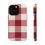 Thumbnail: Red and Oat Plaid Magsafe Case