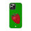Thumbnail: Kelly Green Strawberry Painting Phone Case
