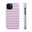 Thumbnail: Baby Blue and Pink Stripes MagSafe Case