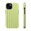 Thumbnail: Light Green and Yellow Vertical Stripes MagSafe Case
