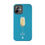 Thumbnail: Turquoise Champagne Glass Painting Phone Case