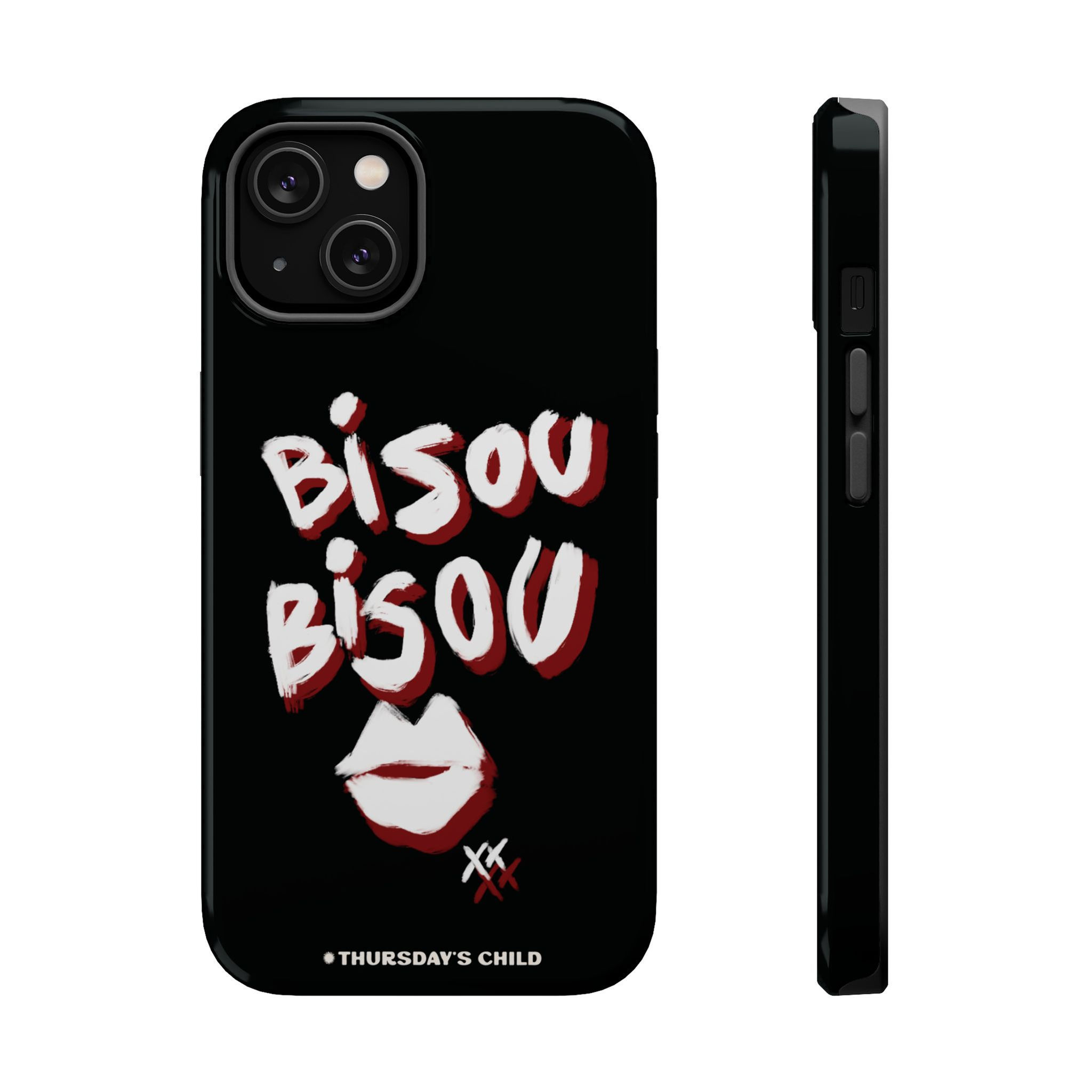 Black Bisou MagSafe Case
