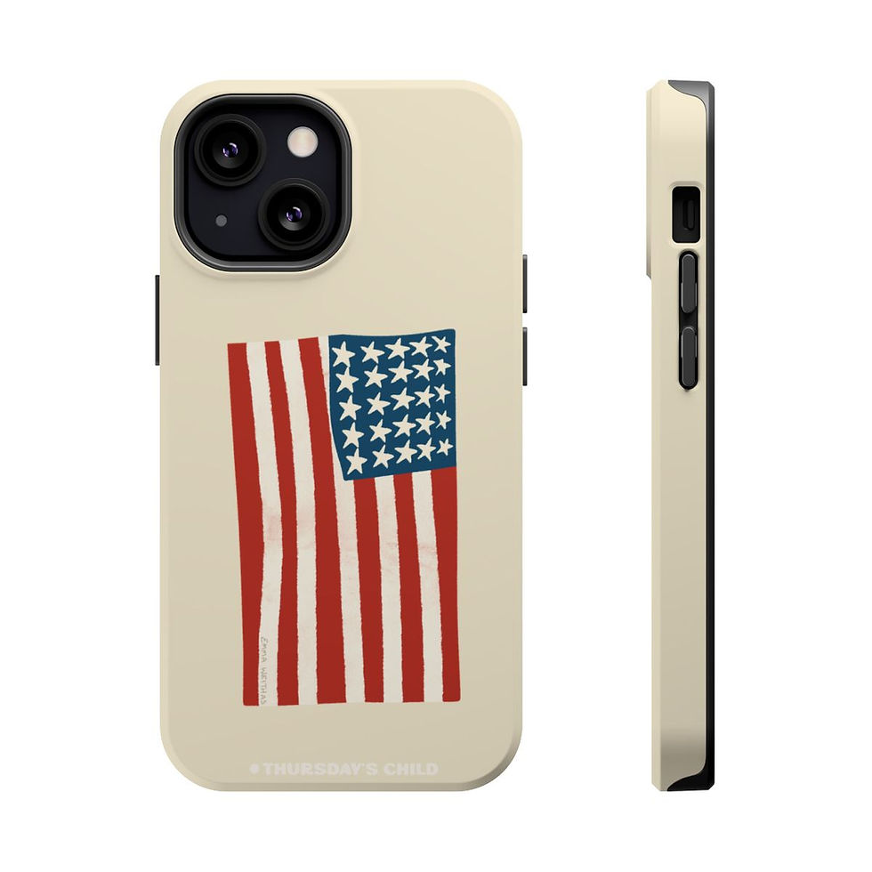 Thumbnail: USA Flag Painting Case MagSafe