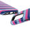 Thumbnail: Magenta and Blue Stripe MagSafe Case