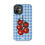 Thumbnail: Blue Plaid Tomato Painting Phone Case