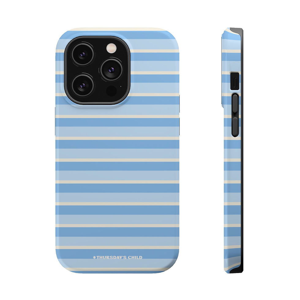 Thumbnail: Light Blues Stripes MagSafe Case