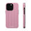 Thumbnail: Pink + Brown Pinstripe MagSafe Case