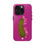 Thumbnail: Dark Pink Pickle Girl Phone Case