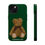 Thumbnail: Dark Green TC Teddy. Magsafe Phone Case