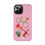 Thumbnail: Light Pink Amsterdam Starter Pack Paintings Phone Case '