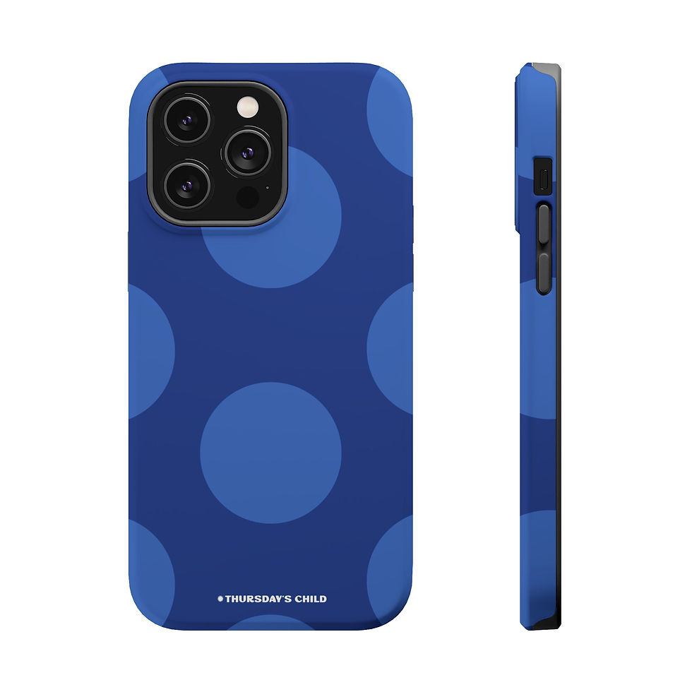 Thumbnail: Blue Big Dots Magsafe Case