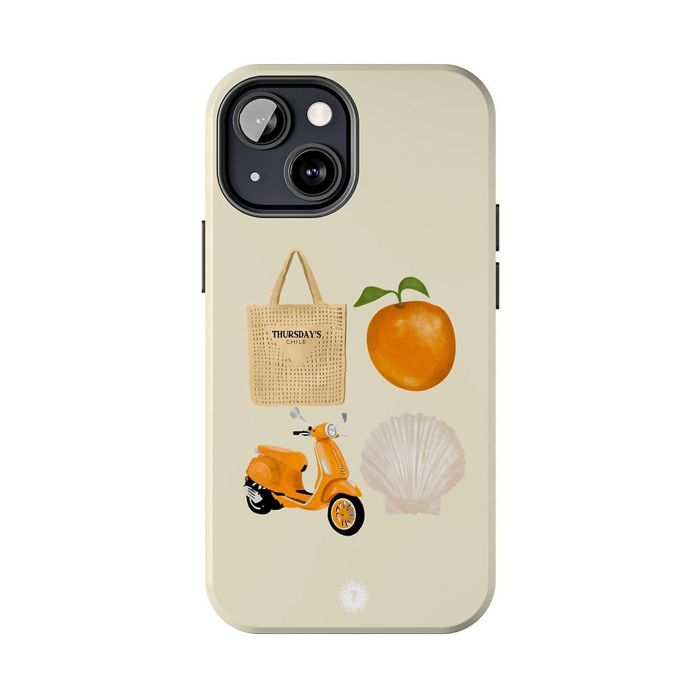 Thumbnail: Cream Euro Summer Fab 4 Painting Phone Case