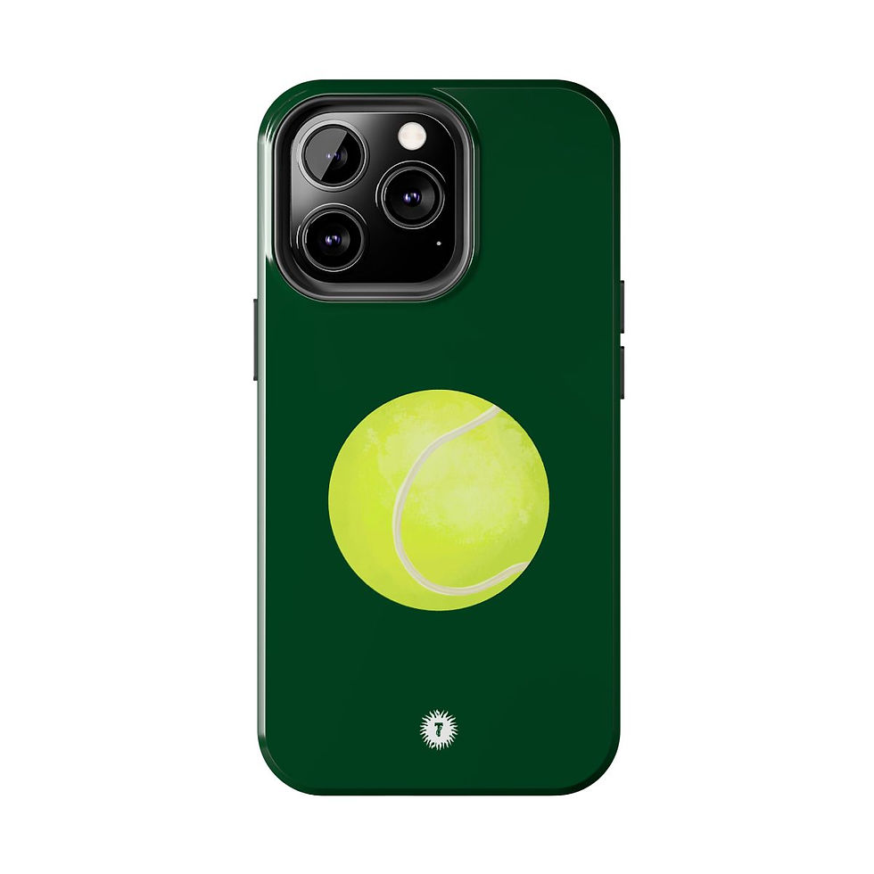 Thumbnail: Dark Green Tennis Ball Phone Case