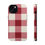 Thumbnail: Red and Oat Plaid Magsafe Case