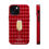 Thumbnail: Plaid Holiday Champagne Magsafe Phone Case
