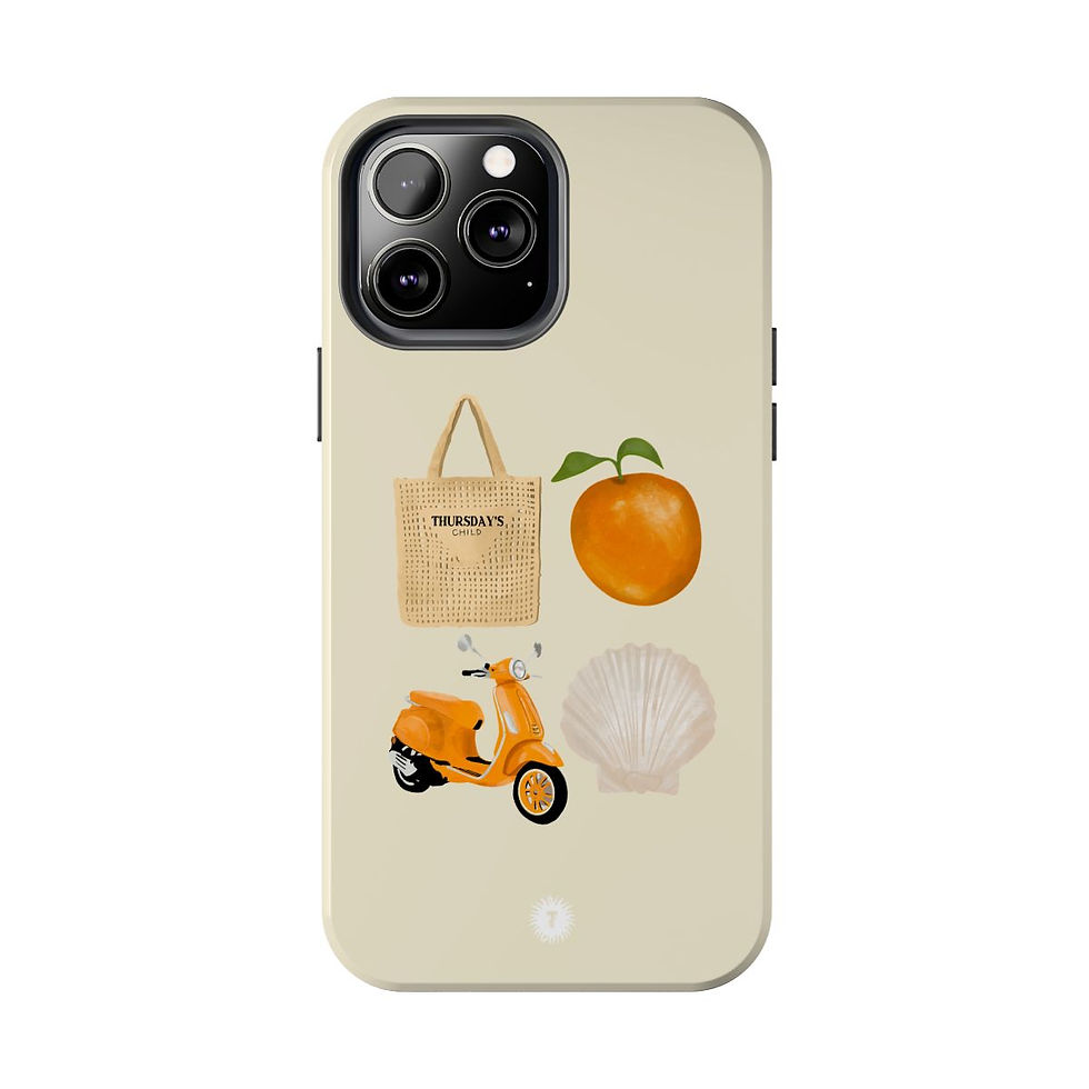 Thumbnail: Cream Euro Summer Fab 4 Painting Phone Case
