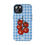 Thumbnail: Blue Plaid Tomato Painting Phone Case