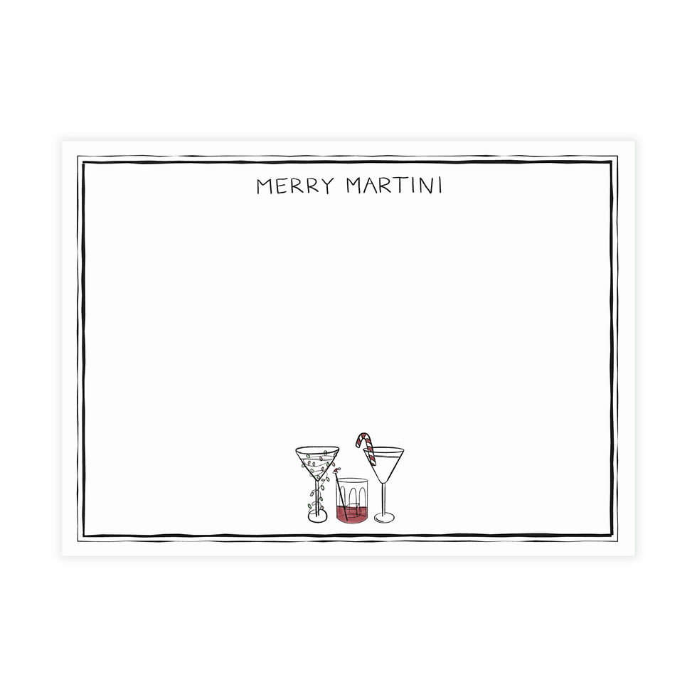 Merry Martini'24 Stationary