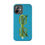 Thumbnail: Turquoise Green Sunnies Painting Phone Case