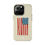 Thumbnail: 4th of July Flag Cream Phone Case