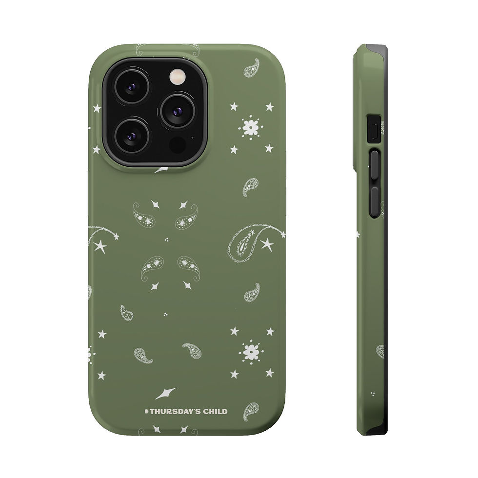 Thumbnail: Sage Green Bandana MagSafe Case
