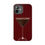 Thumbnail: Dark Red Espresso Martini Painting Phone Case