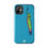 Thumbnail: Turquoise Neon Fishin’ Phone Case