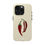 Thumbnail: Cream Chili Peppers Painting Phone Case