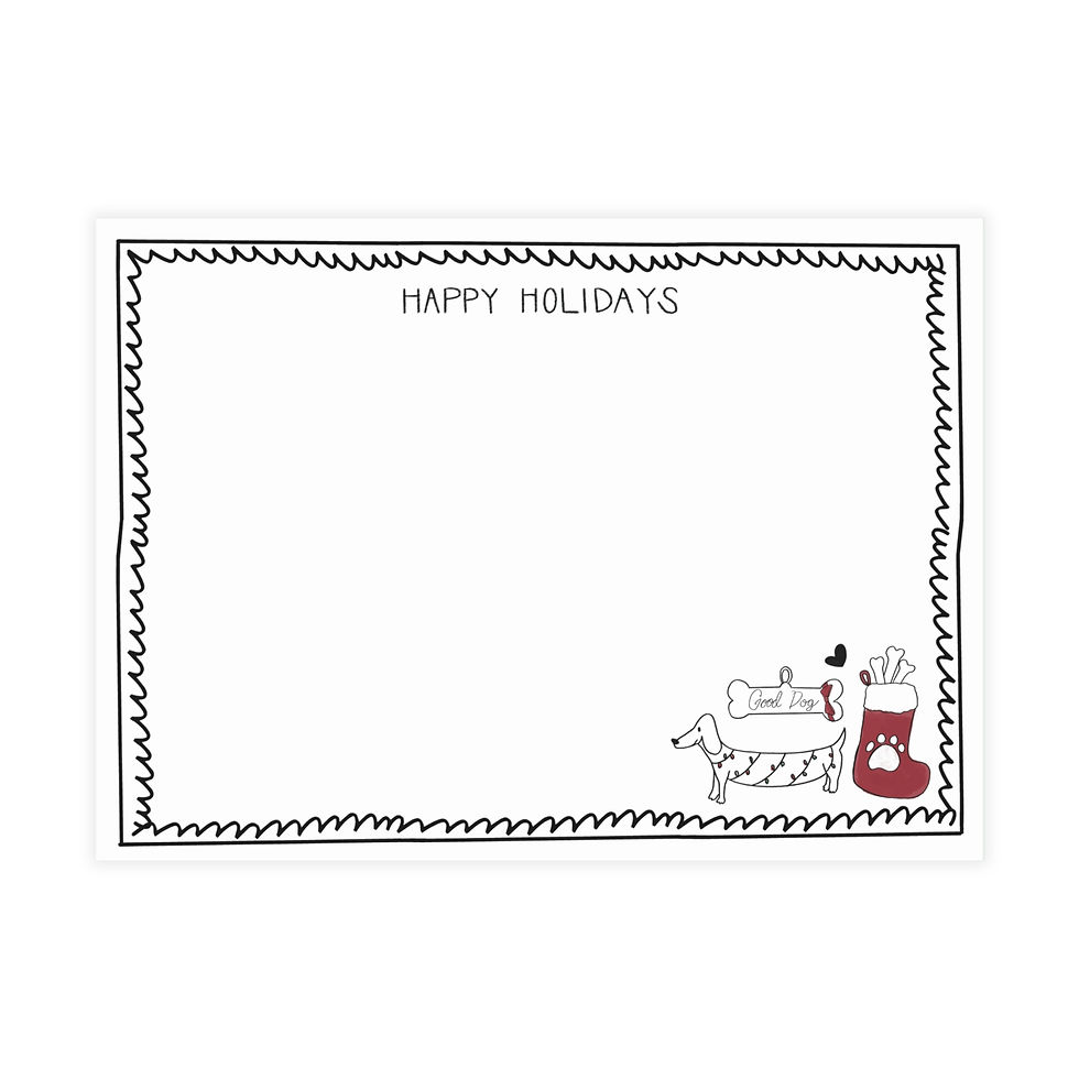 Holiday Dogs '24 Stationary